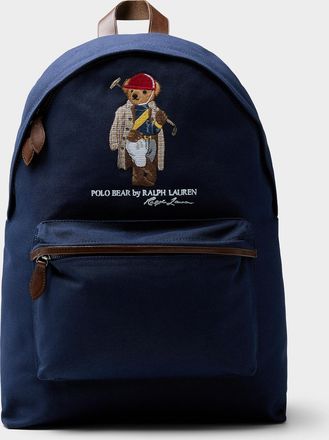 Polo Ralph Lauren Mens Polo-playing teddy bear backpack