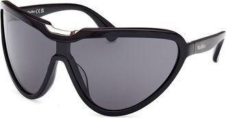 Max Mara MM0084 EMIL 01A Womens Sunglasses Black Size 139
