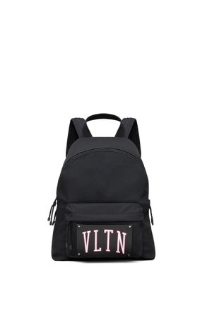 Valentino VLTN COLLEGE NYLON BACKPACK colour: BLACK