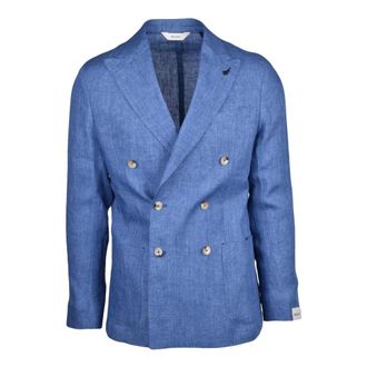 Paoloni Giacca doppiopetto - Suits - Hombre - Azul - M