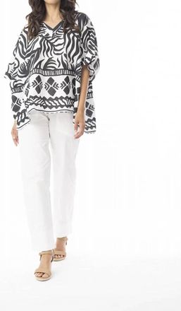 Orientique Suriname Top In Black