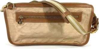 Louis Vuitton Pre-owned Shoulder Bags, female, Beige, Size: ONE SIZE Pre-owned Canvas louis-vuitton-bags
