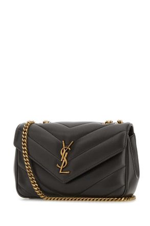 Saint Laurent Loulou Shoulder Bag - Gray