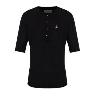 Vivienne Westwood Heren, Tops, Zwart, Maat: L Leer