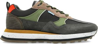 Paul Smith Sneakers con inserti in pelle iscia e scamosciata - Verde