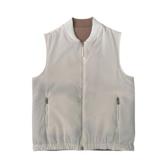 Gran Sasso Vests, female, White, Size: M 78290 Reversible Vest