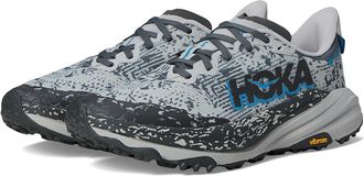 Hoka One One Speedgoat 6 GTX Mens Running Shoes Stardust/Outer Orbit : 10.5 D - Medium, Canvas