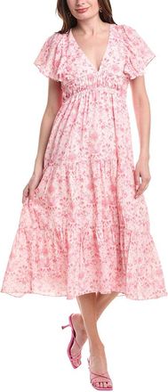 Sail to Sable Sail To Sable V-Neck Cinched Waist Maxi Dress