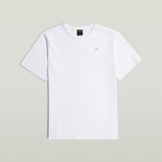 G-Star Essential Raw Neck T-Shirt - Wit - Heren