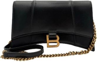 Balenciaga Pre-owned Cross Body Bags, female, Black, Size: ONE SIZE Pre-owned Vintage Crossbody Bag