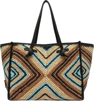 Gianni Chiarini Tassen, Dames, Veelkleurig, ONE Size, Leer, Marcella Shopper