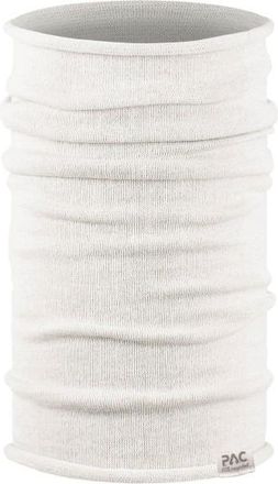 P.A.C. Nature Merin 100% Recycled Merino Neckwarmer Schlauchschal für Herren | weiß