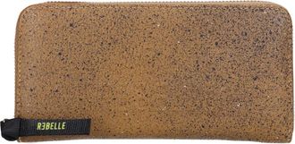 Rebelle Georgette Ziparvittoria - Dames - Portefeuilles - Bruin - ONE Size - Leer - Accessoires