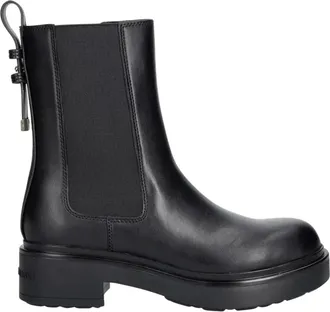 A|X Armani Exchange Botines Chelsea con paneles el&aacute;sticos - Shoes - Mujer - Negro - 36 EU