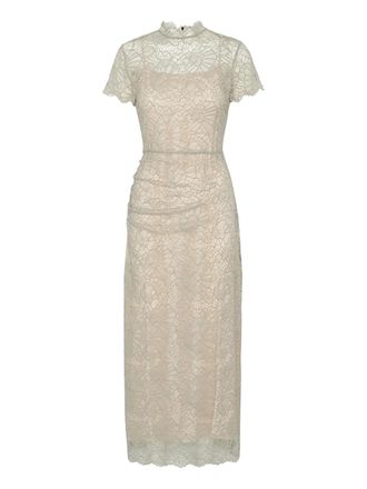 Rotate Long Lace Dress