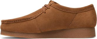 Clarks Mens WallabeeevoDerby Lace-Up Shoes, Cola Suede, 7.5 UK