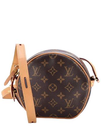 Louis Vuitton Brown Monogram Canvas Boite Chapeau Souple Pm (Authentic Pre-Loved)