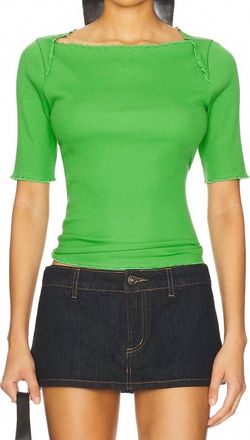 Nation Ltd Julee Top In Lime