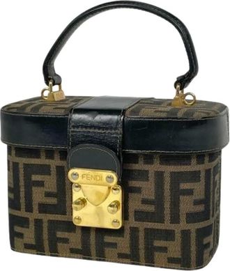 Fendi Pre-owned Mini Bags, female, Multicolor, Size: ONE SIZE Pre-owned Vanity Bag