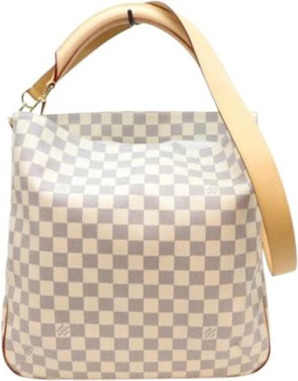 Louis Vuitton Pre-owned Damier Azur Schoudertas - Dames - Vintage Schoudertas - Beige - ONE Size - Vintage