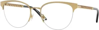 Versace Ladies Black Cat Eye Eyeglass Frames VE1297 1002