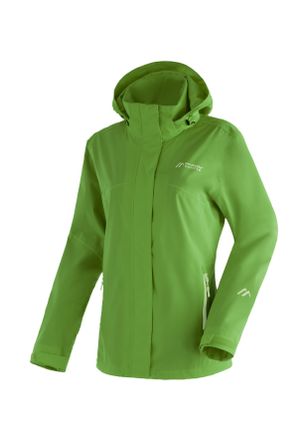 Maier Sports Regenjacke MAIER SPORTS Metor rec W, Damen, Gr. 19, gr&uuml;n (maigr&uuml;n), 100% Polyester, Jacken Regenjacke, Damen Jacke mit Kapuze, Windjacke wasserdicht a