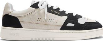 Axel Arigato Dice Lo Cracked Leather Sneaker in Beige/black at Nordstrom, Size 42