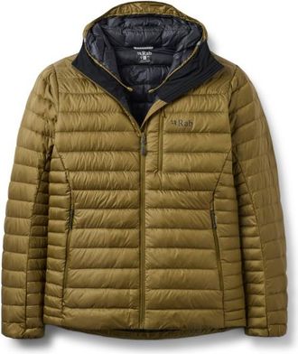 RAB Microlight Alpine Hoody Daunenjacke f&uuml;r Herren | oliv