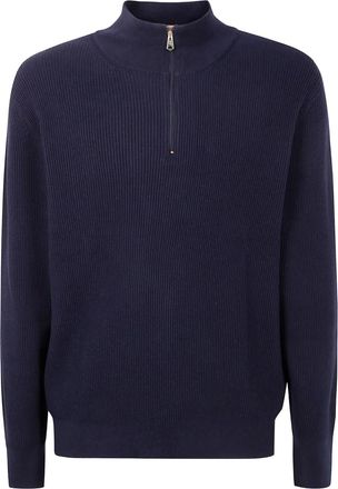 Paul Smith Maglione con zip - Blu