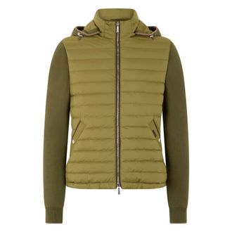 Moorer Winter Jackets, male, Green, Size: 2XL Alessio Padded Jacket