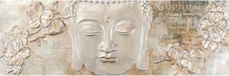 Schubiger M&ouml;bel Bild Buddha 50x150 cm