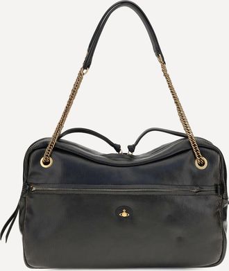 Vivienne Westwood Borsa a Spalla Dolce in pelle texturizzata grande Woman UNI