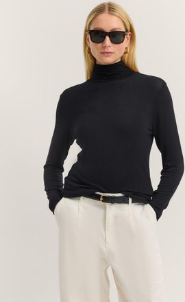 Bugatti Sweatshirt BUGATTI weich & elastisch, Damen, Gr. XXL, 290, schwarz, 95% Modal, 5% Elasthan, unifarben, normal, normaler Saum, Sweatshirts Sweatshirt, 