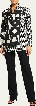 Akris Melissa Slim Ankle-Cut Pants