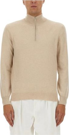 Brunello Cucinelli Uomo, Maglie, Beige, M, new