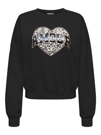 Only ONLLAUREN L/S LEO O-NECK CC SWT