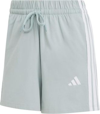 adidas Essentials 3-Stripes Cotton Shorts Shorts f&uuml;r Damen | grau
