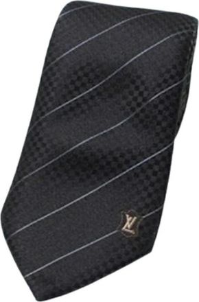 Louis Vuitton Pre-owned Cravat - Heren - Vintage Accessoires - Zwart - ONE Size - Vintage