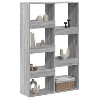 Berkfield Home Room Divider Grey Sonoma 100x33x155.5 cm Engineered Wood