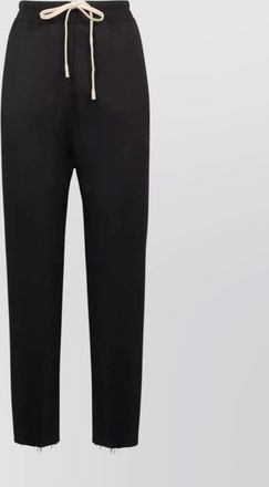 Nili Lotan cropped wool trousers elastic waistband