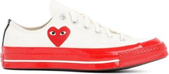 Comme Des Gar&ccedil;ons Chuck 70 Low-Top Sneaker - Heren - Sneakers - Wit - 42 1/2 EU - Schoenen