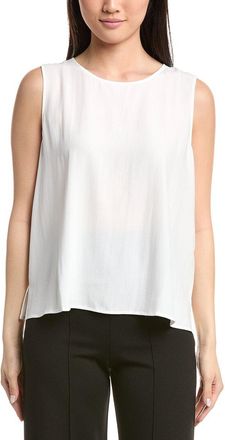 Eileen Fisher Eileen Fisher Round Neck Silk Shell