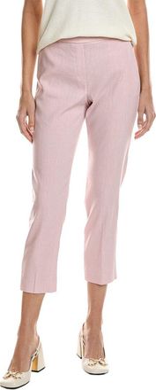 Theory Crop Linen-Blend Pant