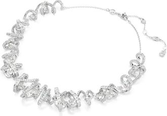 Swarovski Elegante Sieradencollectie - Dames - Kettingen - Grijs - ONE Size - Accessoires