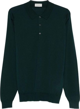 John Smedley Long-sleeve Polo Shirt