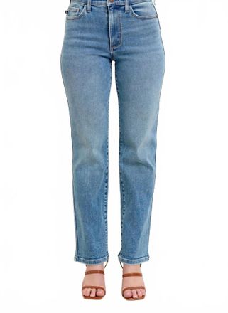 Judy Blue High Waist Vintage Straight Leg Jeans In Blue