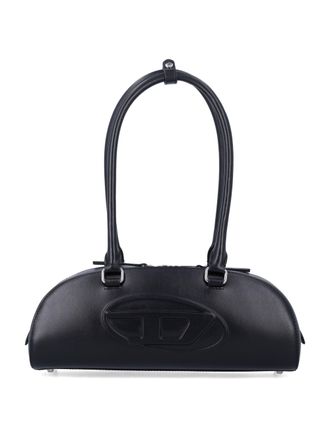 Diesel 1dr Dome Shoulder Bag Leather