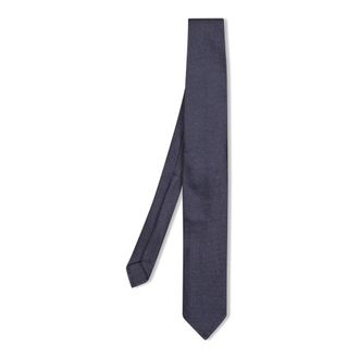Lardini Corbata de seda tejida - Accessories - Hombre - Azul - ONE SIZE