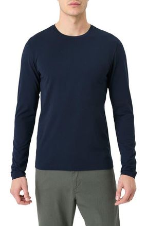 Pact Luxe Essential Slim Long Sleeve Tee Made With Organic Cotton in Navy at Nordstrom, Size Xx-Large
