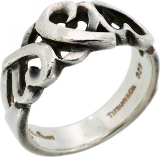 Tiffany & Co. Silver 925 Band Ring (Pre-Owned)